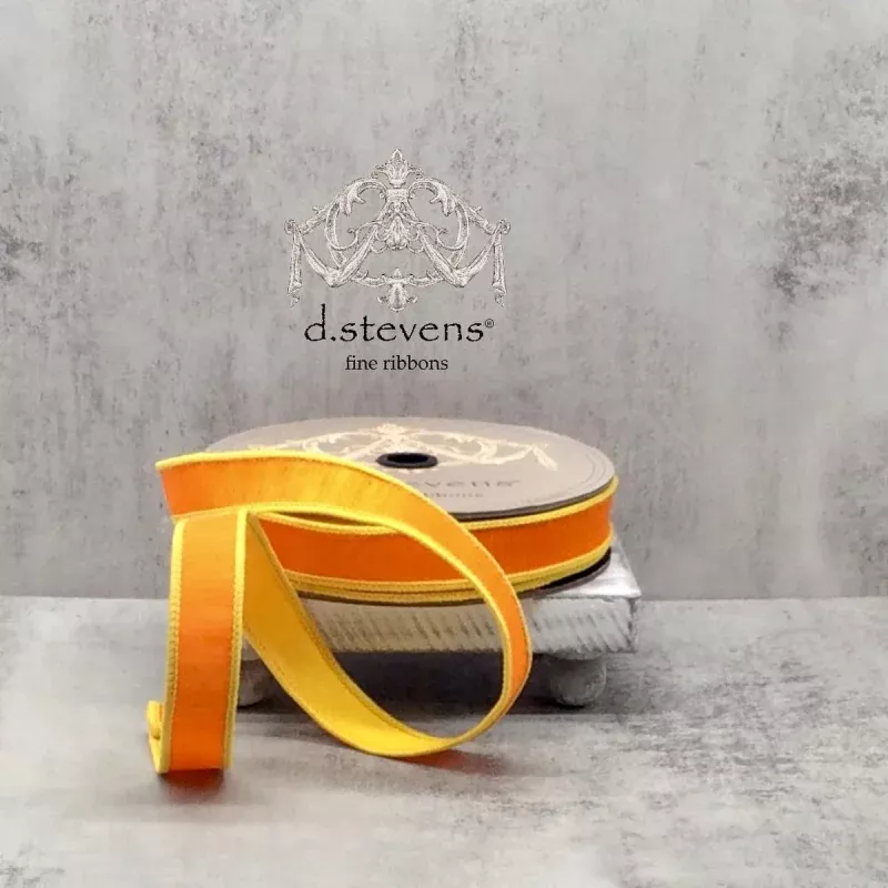 1 x 25yds Double Sided Dupion Ribbon