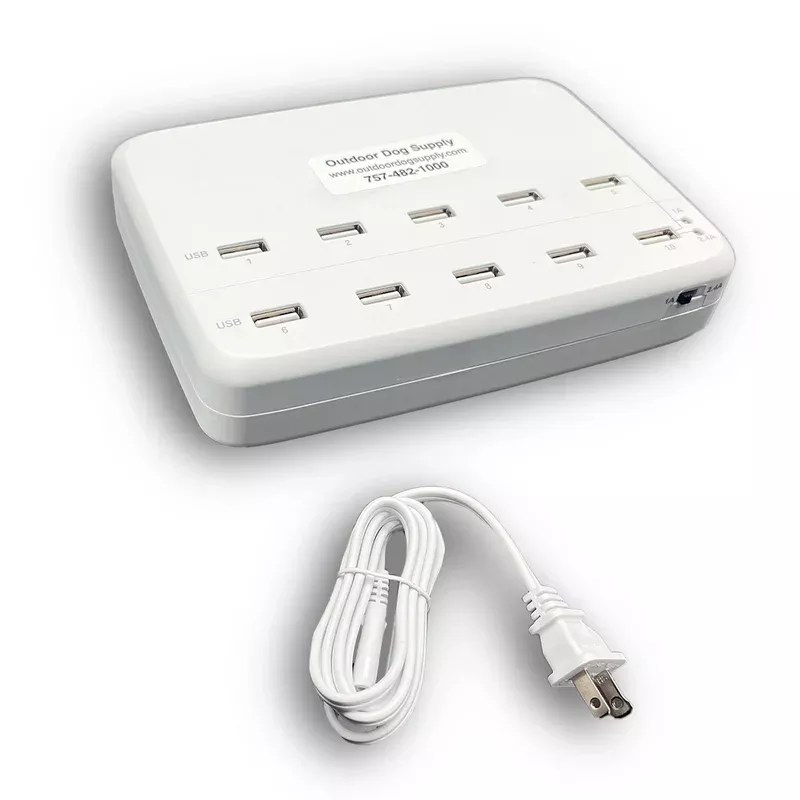 10 Port Multi Charger Accessory for Garmin Alpha & Astro Collars- Wholesale