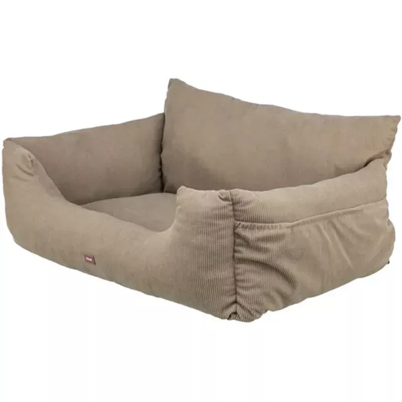 13221 Car Seat, double, 80 x 60 x 35 cm, taupe