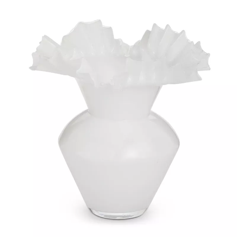 14.5 Organic Vase|White&Pale Pink&Blue