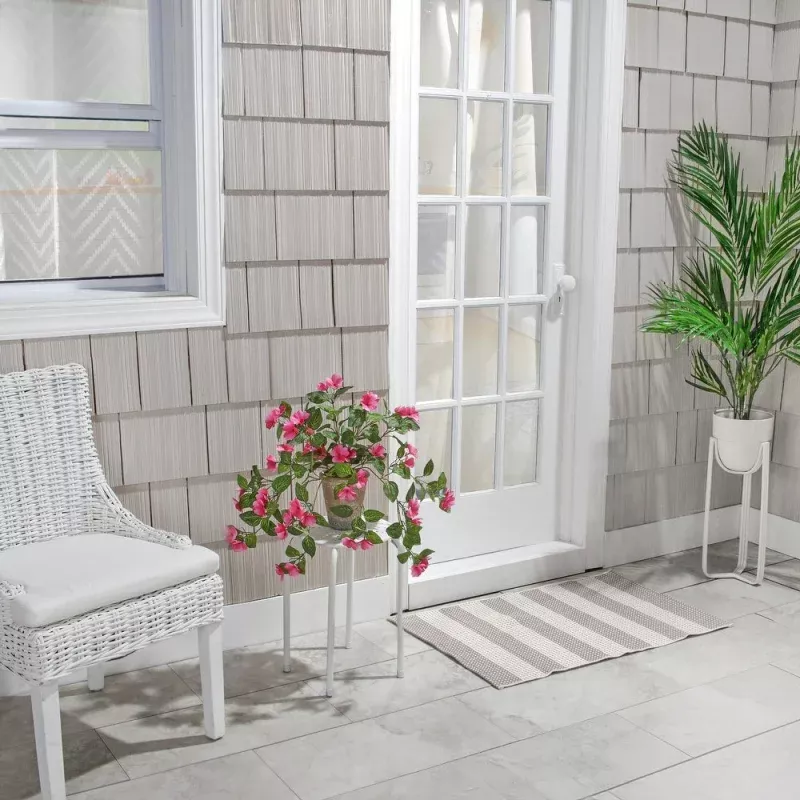 26 UV Hanging Impatiens Plant|Pink&Red&White