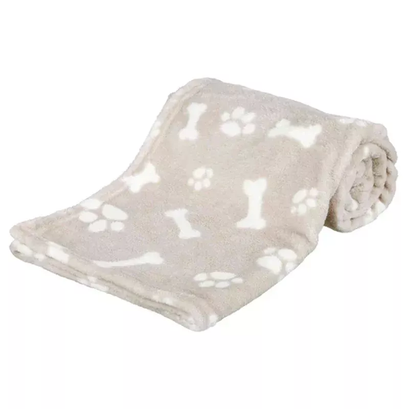 37162 Kenny blanket, plush, 75 x 50 cm, beige
