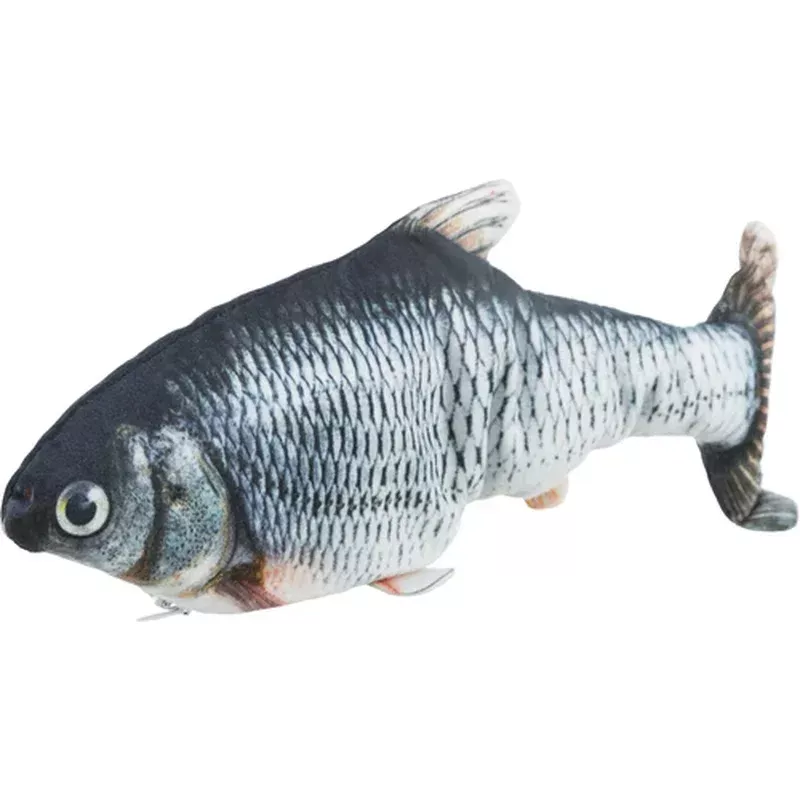 45795 Wriggle fish, fabric, catnip, 30 cm