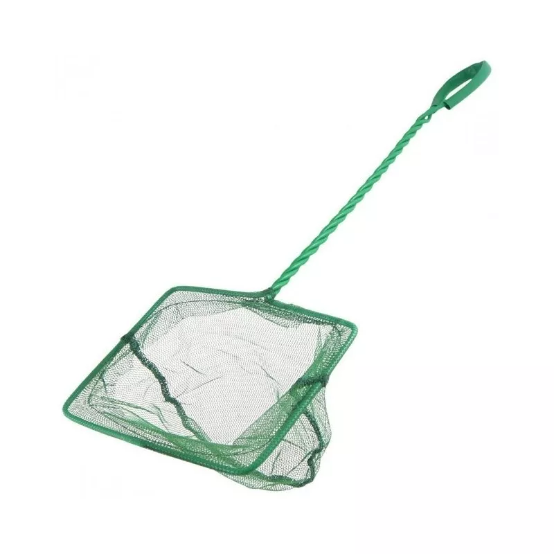 5″ head/ 9.75″ handle Green Square Wire handle Net