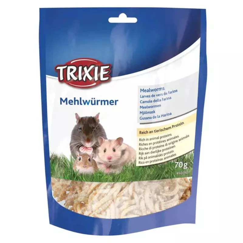 60792 – Mealworms dried, 70g