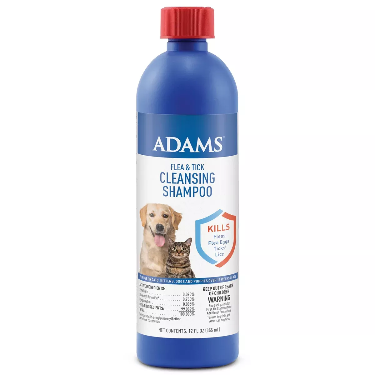 Adams Flea & Tick Cleansing Shampoo