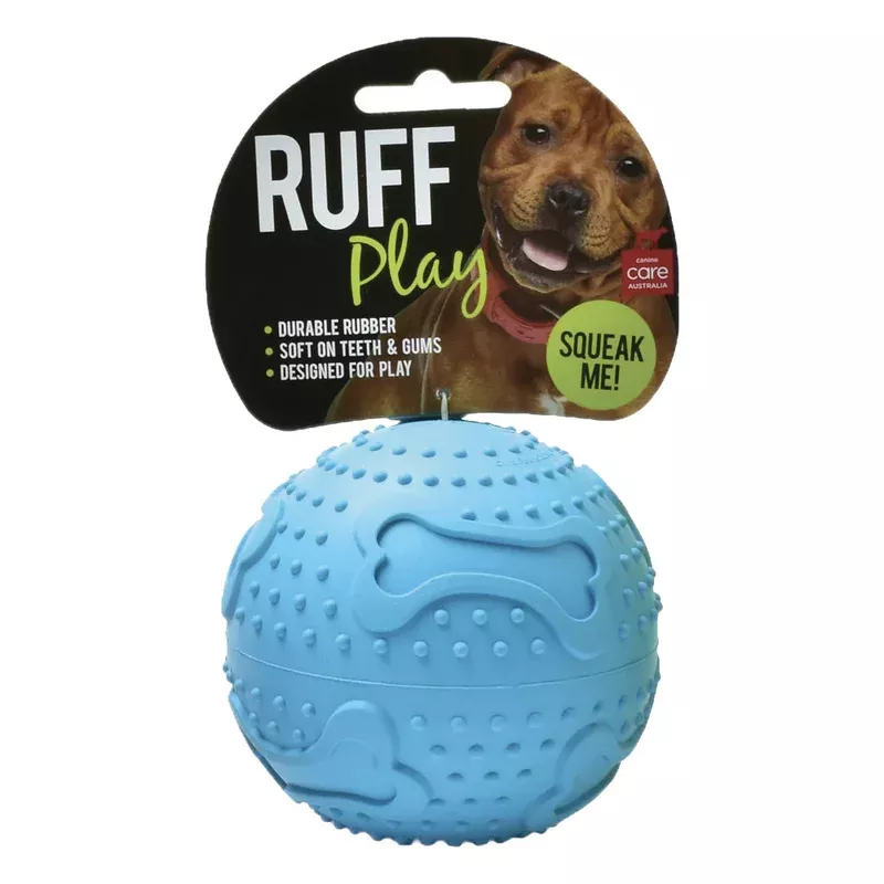 All Pet Ruff Play Squeaky Ball Large