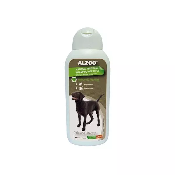 Alzoo Natural Flea & Tick Shampoo for Dogs
