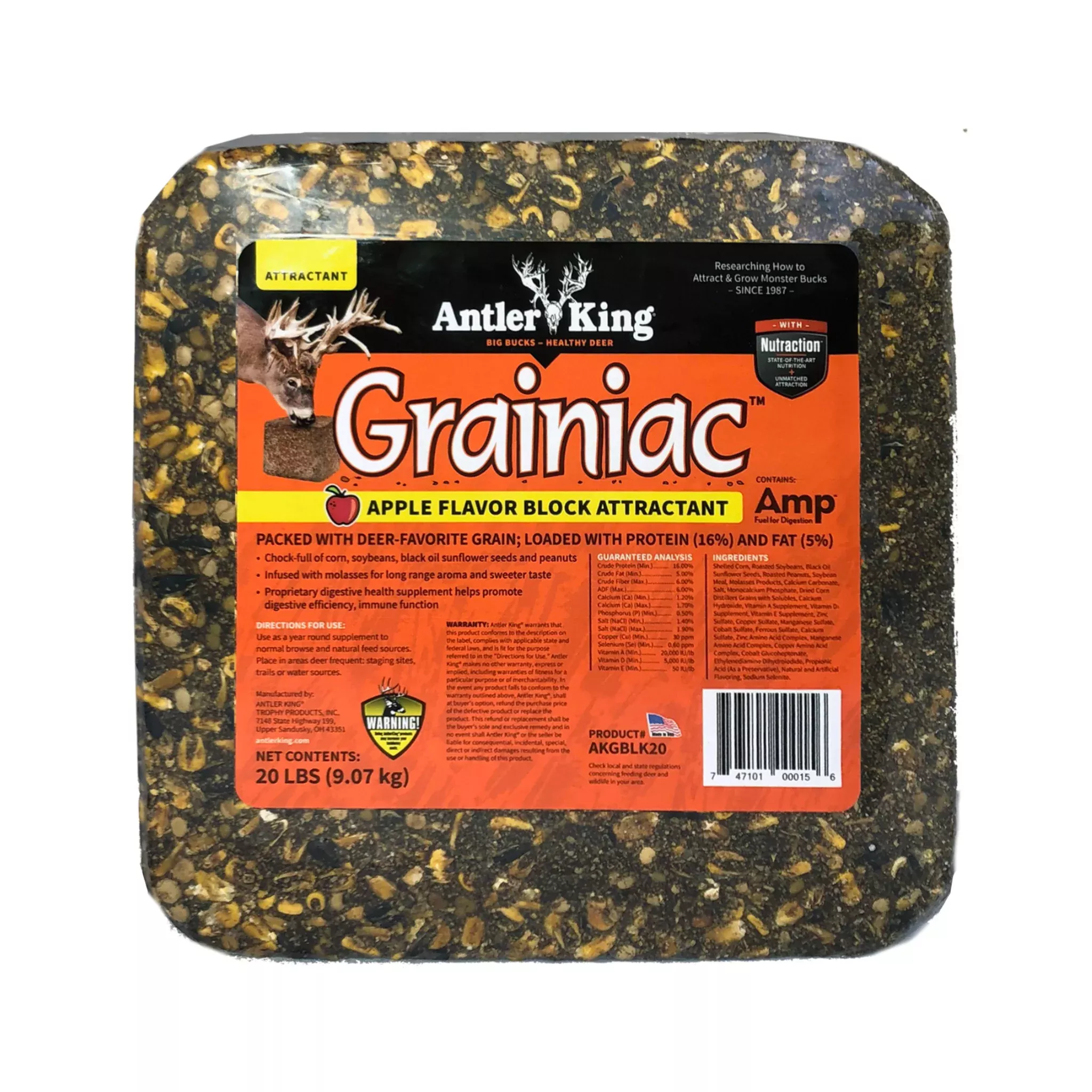Antler King Grainiac Block Deer Attractant
