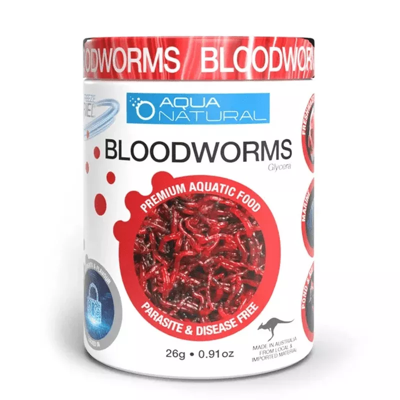 Aqua Natural Freeze Dried Bloodworms 20g