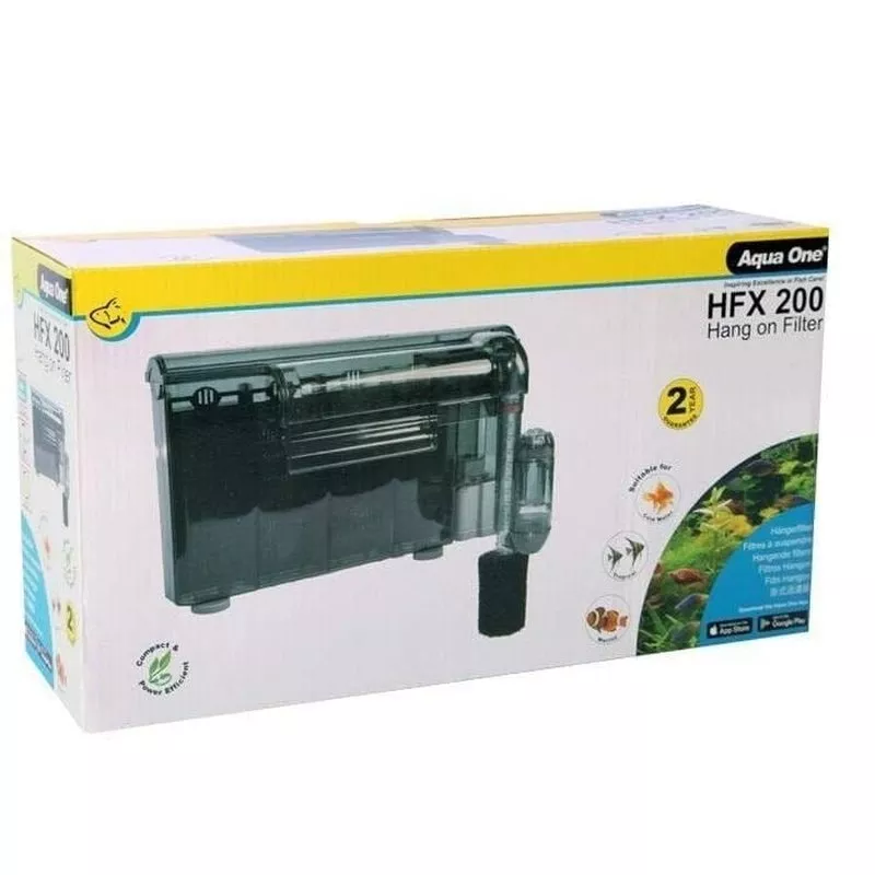 Aqua One HFX 200 Hang On Filter (200L, 600L/h)