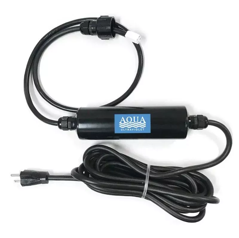 Aqua Ultraviolet 40 Watt Inline Transformer – Black