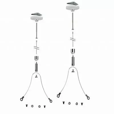 AquaIllumination EXT Single Module Hanging Kit - Black