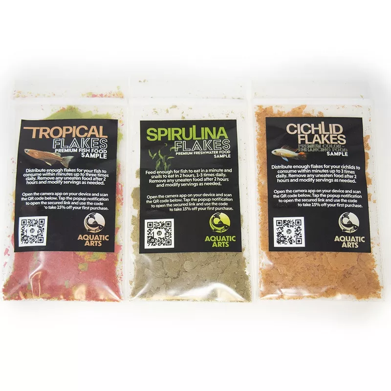 Aquatic Arts Starter Fish Food Pack