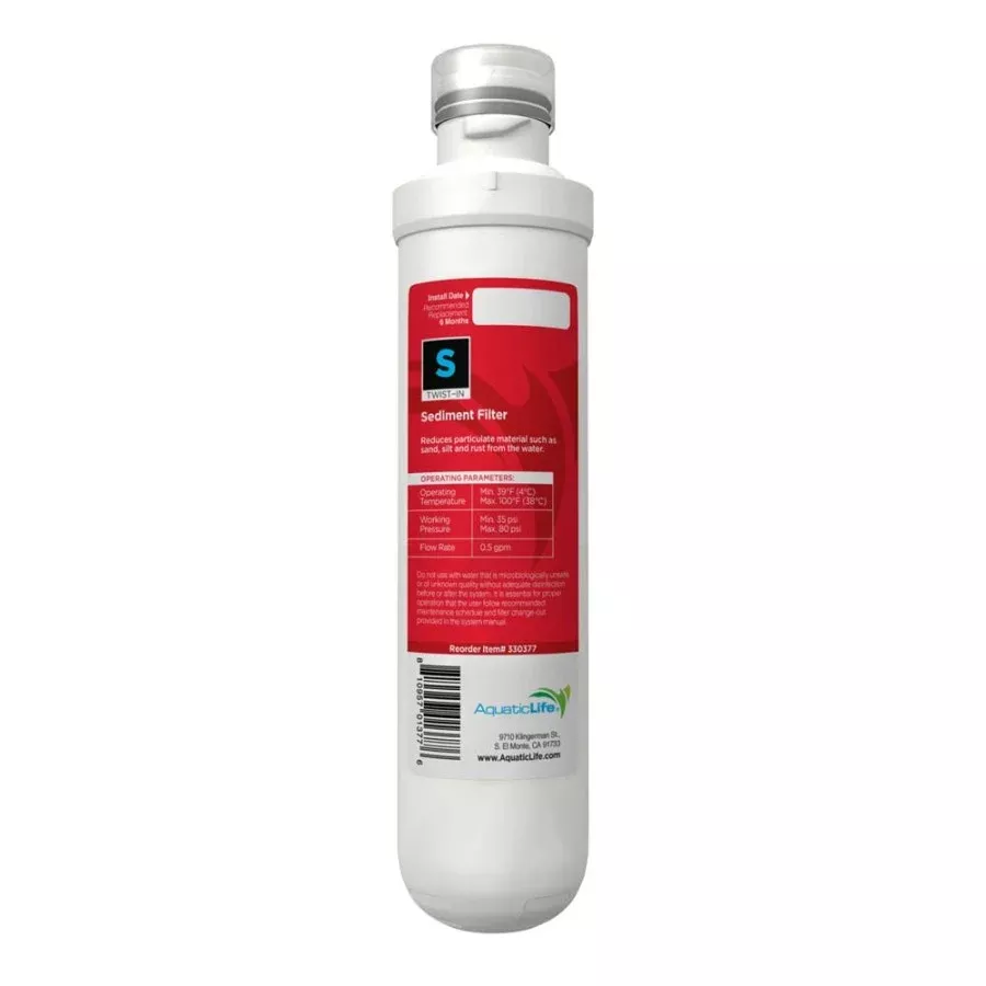 Aquatic Life TwistIn Sediment Filter Cartridge 1ea