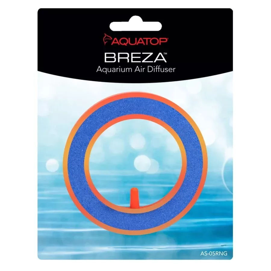 Aquatop Ring Air Stone Orange, Black 1ea/5 in