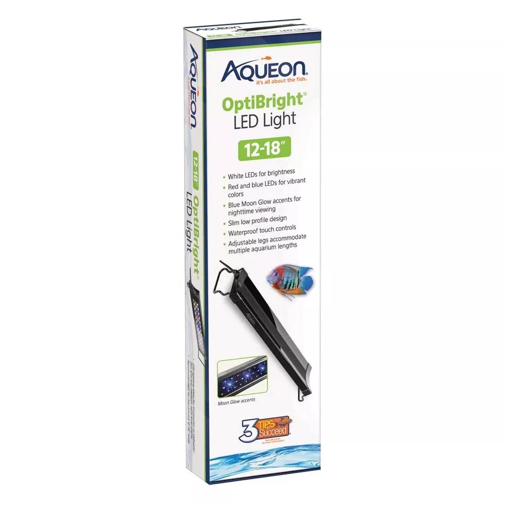 Aqueon OptiBright LED Light Fixture – 12-18″