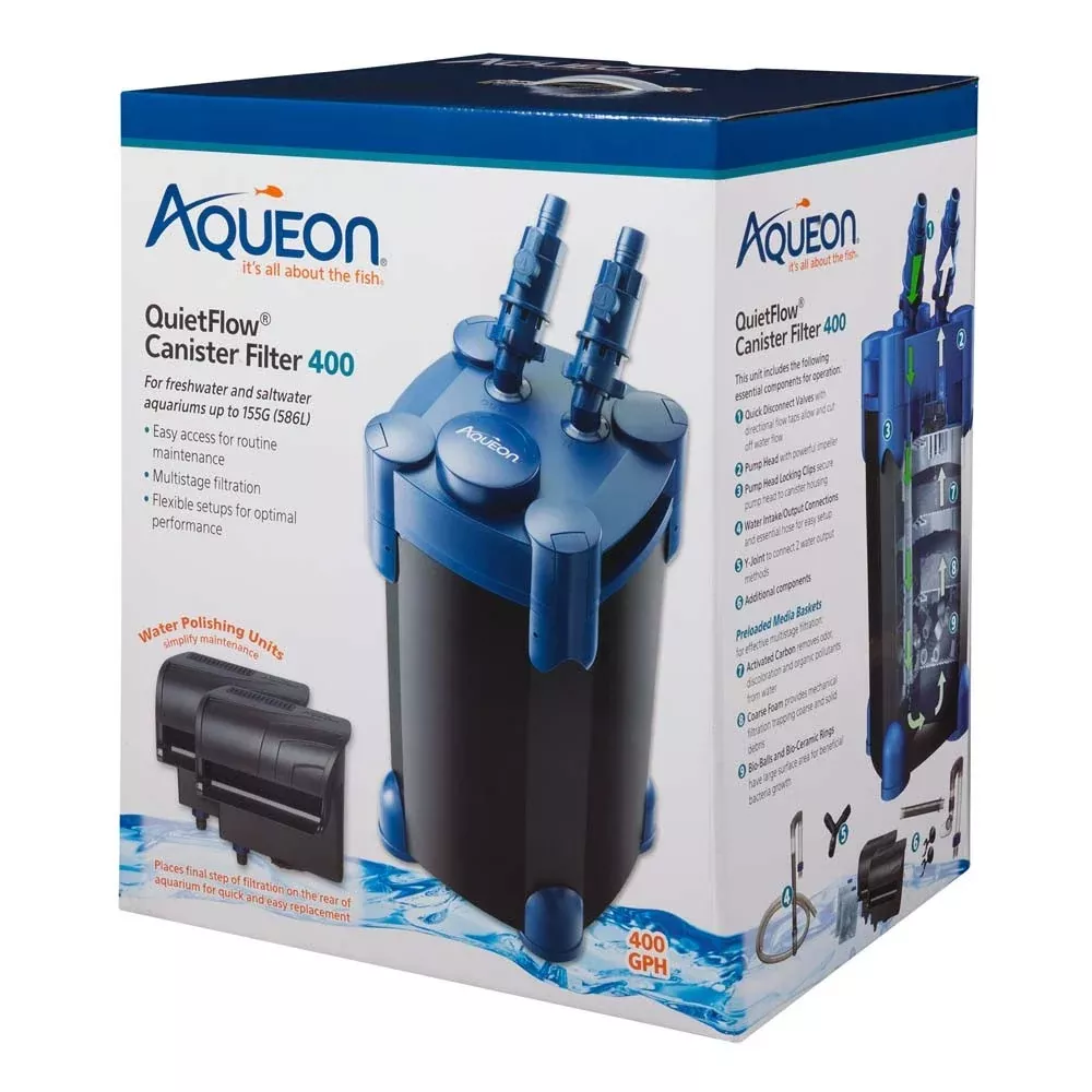 Aqueon QuietFlow Canister Filter 400