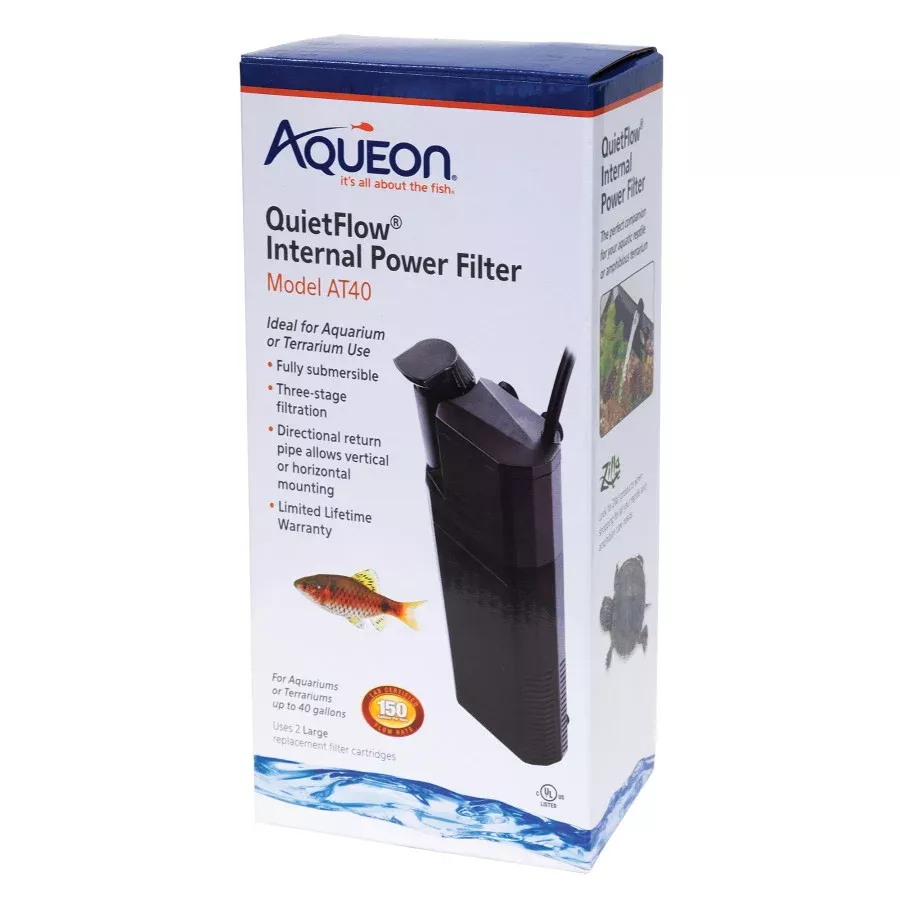Aqueon QuietFlow Internal Power Filter AT40