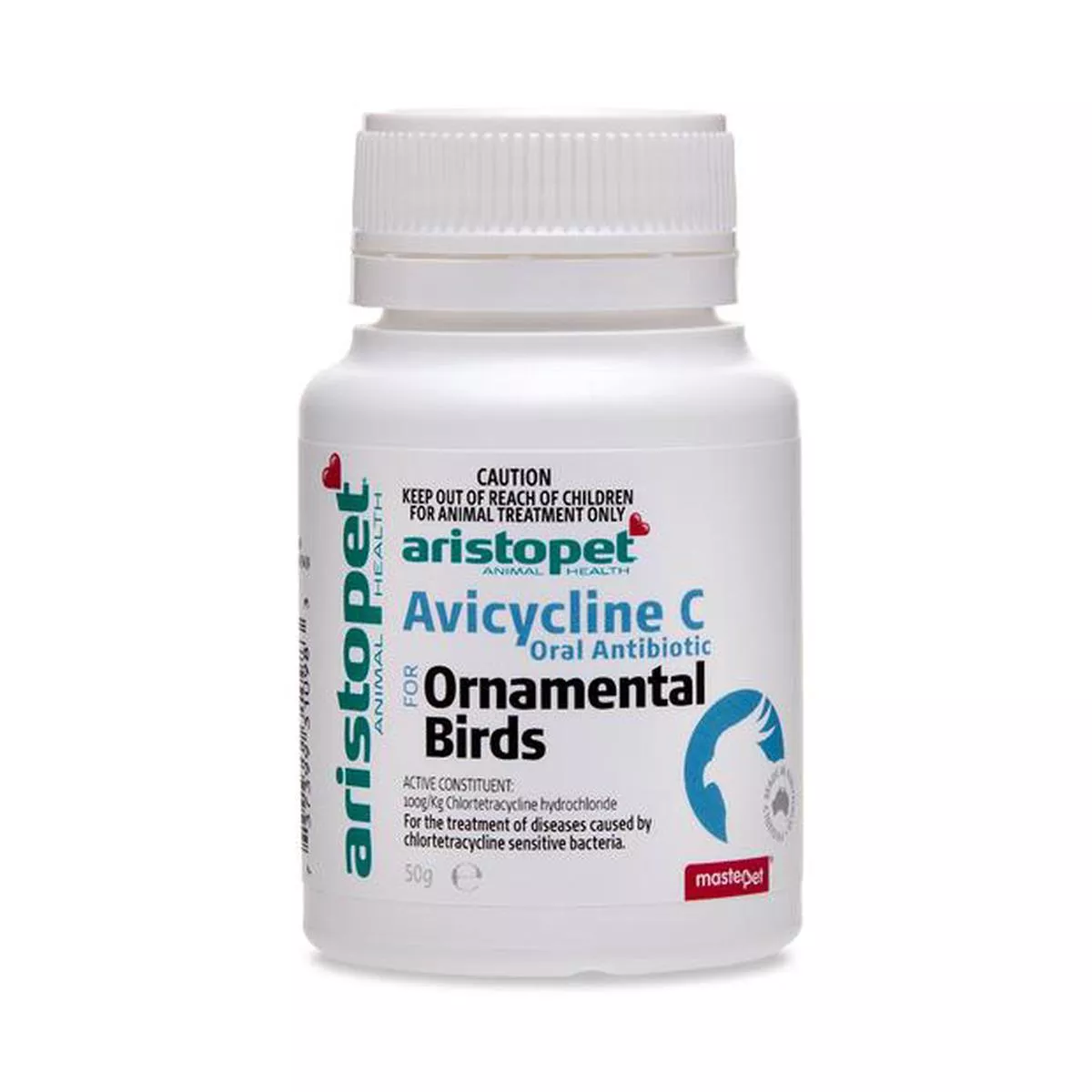 ARISTOPET ANTIBIOTIC/RESPIRATORY BIRD 50G