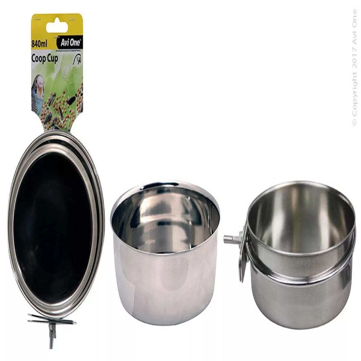 AVIONE COOP CUP W/CLAMP 840ML