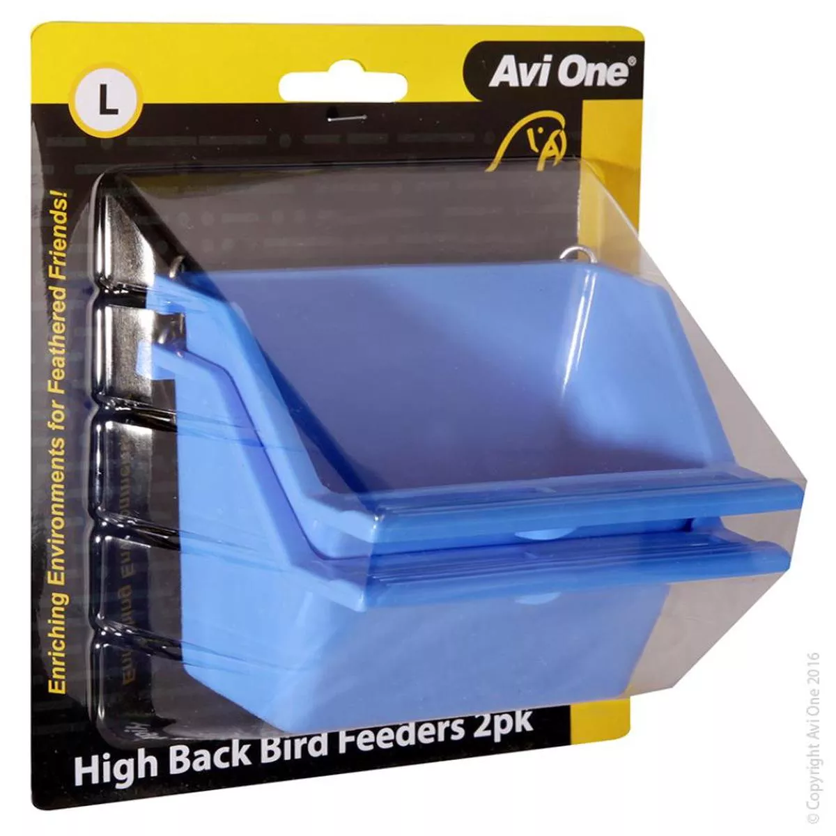 AVIONE FEEDER HIGH BACK W/PERCH LGE 2PK