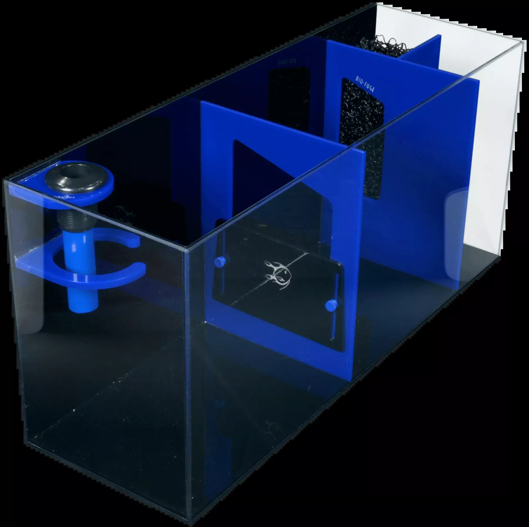 Bashsea 30x10x14″ Bio-Fuge Sump – BLUE