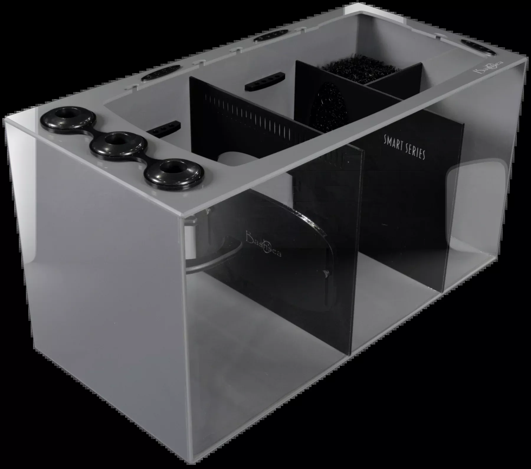 Bashsea Smart Series 30x15x16 Sump – BLACK