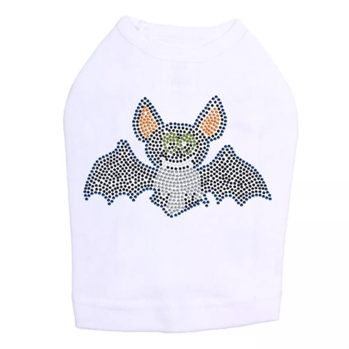 Bat Rhinestone Dog Tank – Many Colors