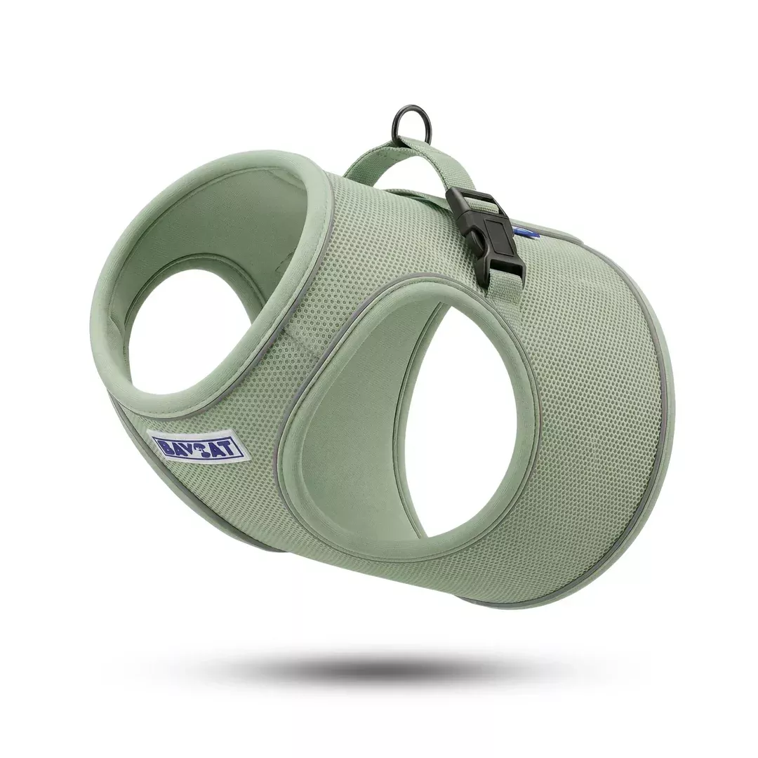 BayCat Adventure Cat Harness – Medium – Green