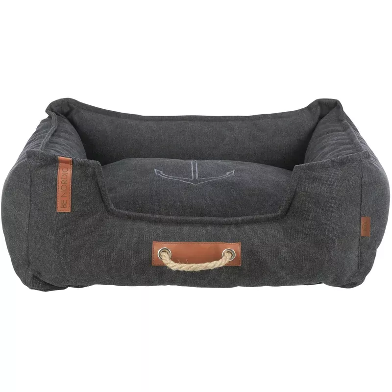 BE NORDIC Fohrr bed, square, black