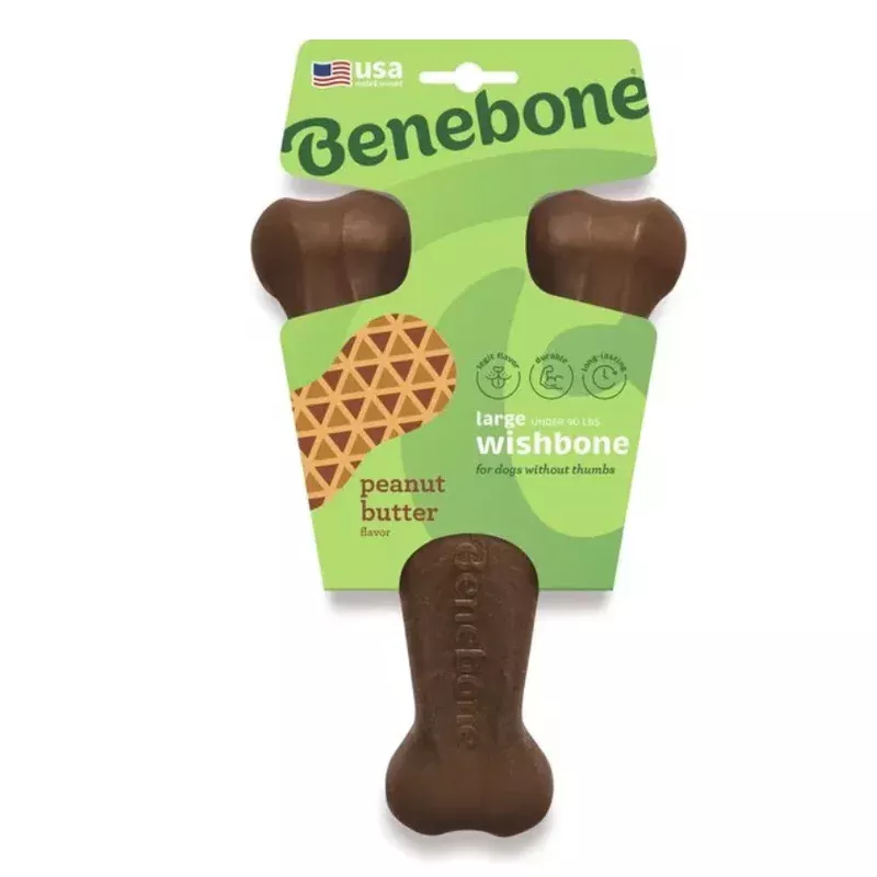 Benebone Wishbone Chew Peanut Butter Flavor