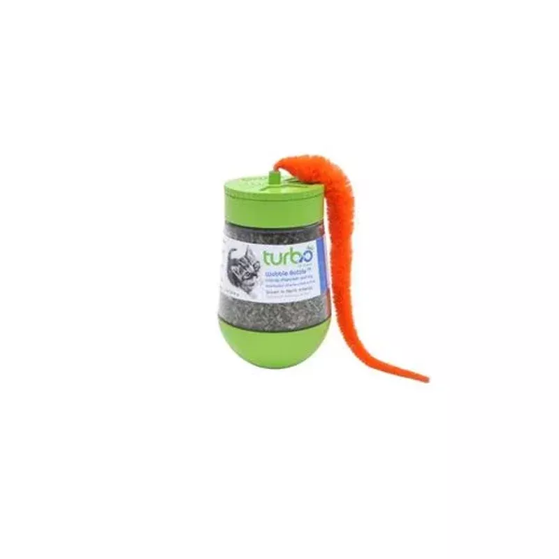Bergan Turbo Cat Wobble Bottle Catnip