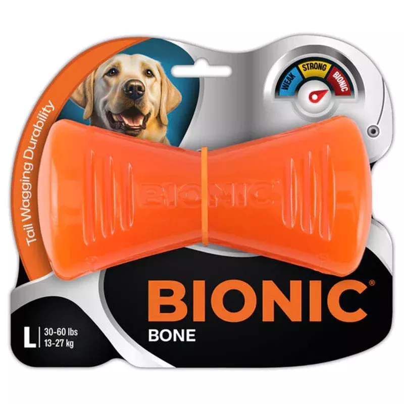 BIONIC BONE LARGE 6″ DOG TOY