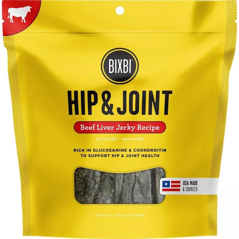 Bixbi Beef Liver Jerky Hip & Joint 5 oz.