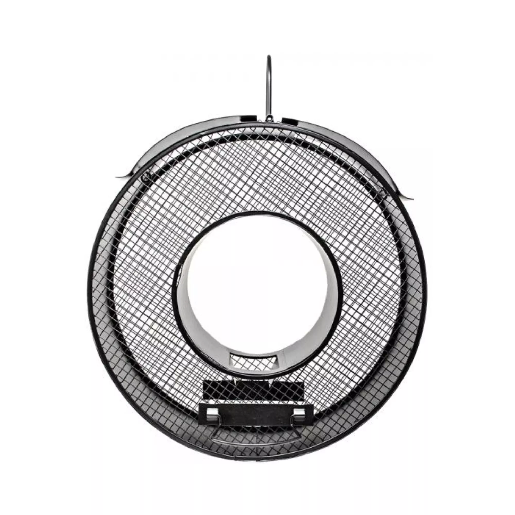 Black Circle Mesh FlyThru Feeder