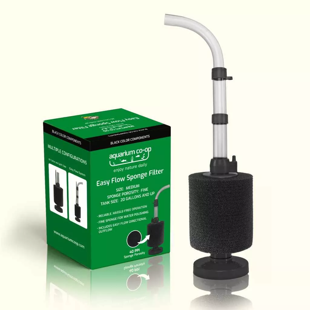 Black Easy Flow Sponge Filter (fine)