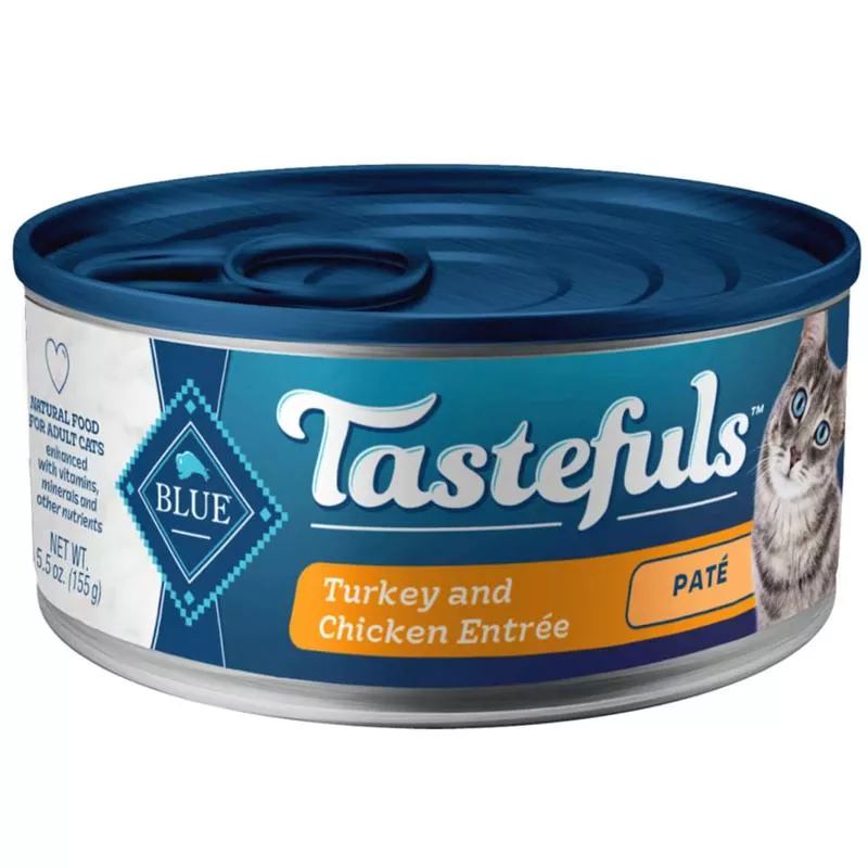 BLUE BUFFALO: Cat Tstful Turkey Chic Pate, 5.5 oz (Case of 5)