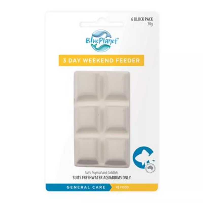 Blue Planet Weekend Feeder 6 Block Pack 30g