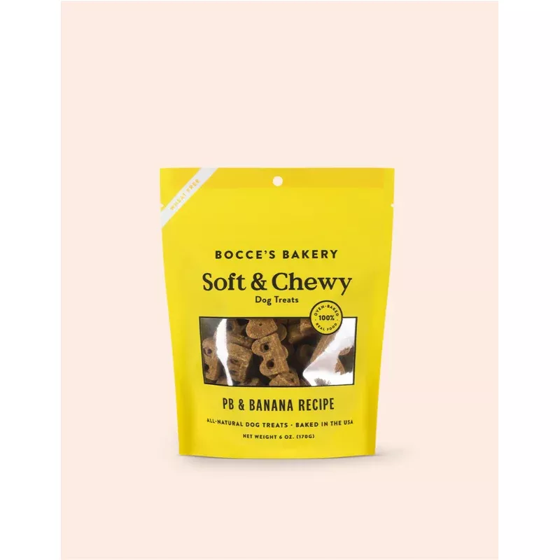 Bocce’s Bakery Basics Soft & Chewy Peanut Butter Banana