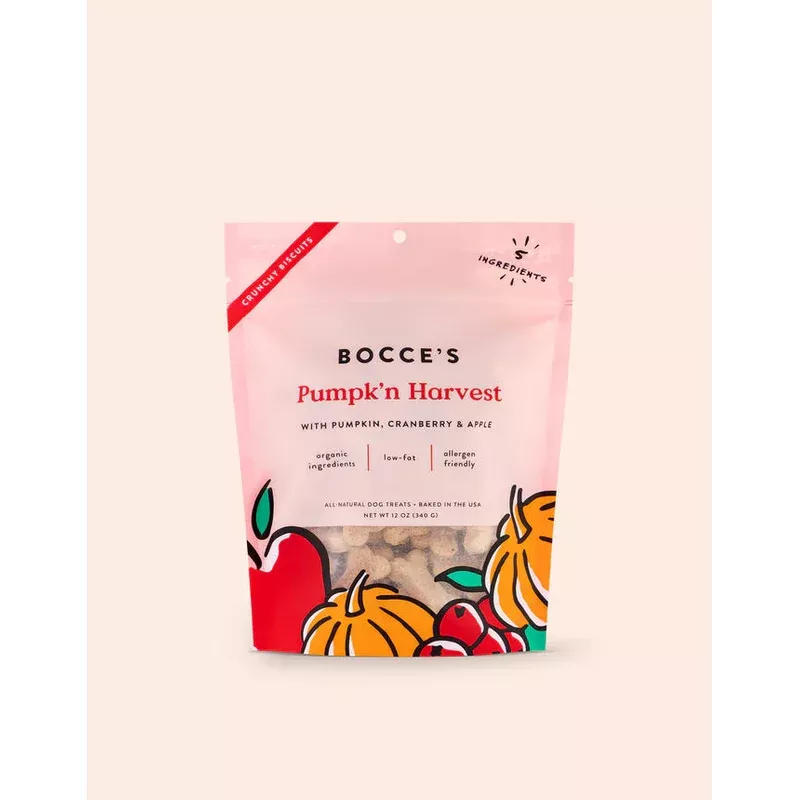 Bocce's Bakery Pumpk'n Harvest Biscuits