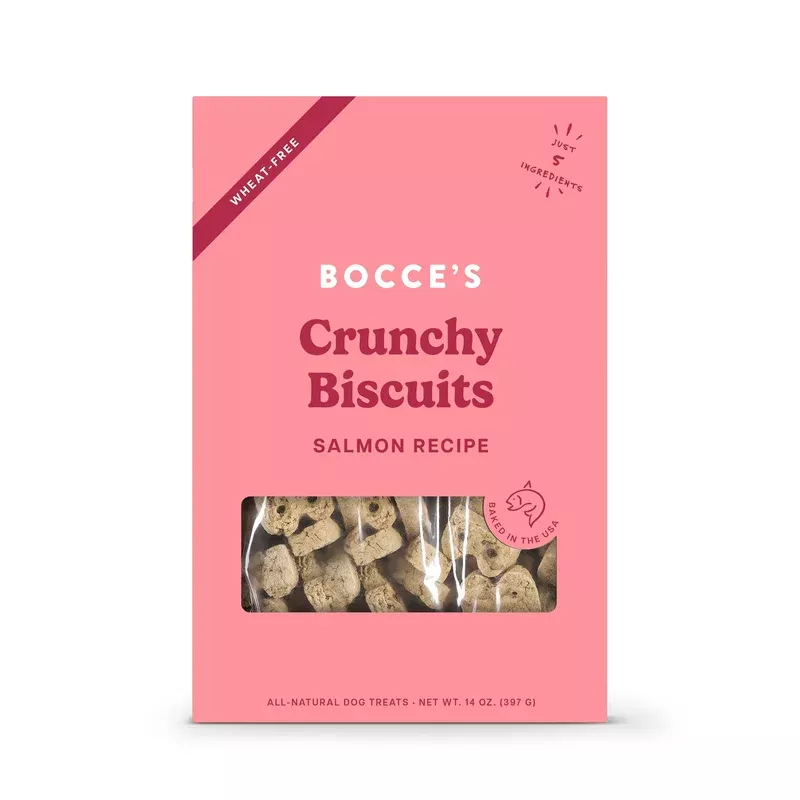 Bocce’s Oven-Baked Biscuits Salmon 14 oz.