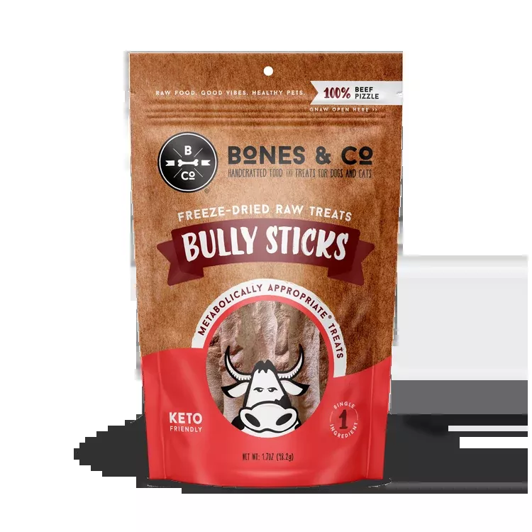 Bones & Co. Freeze-Dried Bully Sticks Dog Treats