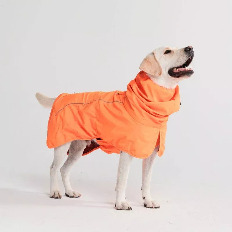 Breatheshield Dog Raincoat – Neon Orange