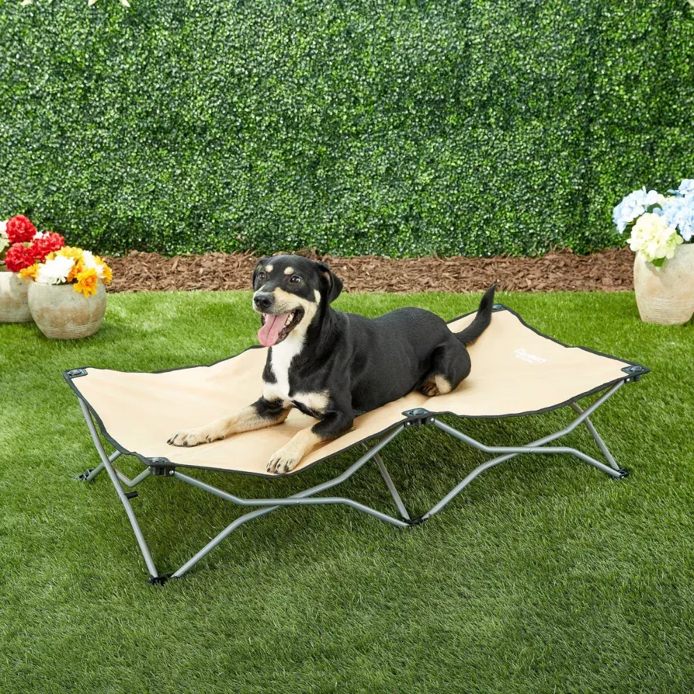Carlson The Portable Pup – Large Pet Bed – Tan