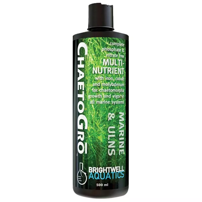 ChaetoGro 500ml Refugium Fertilizer for Chaetomorpha Algae – Brightwell Aquatics