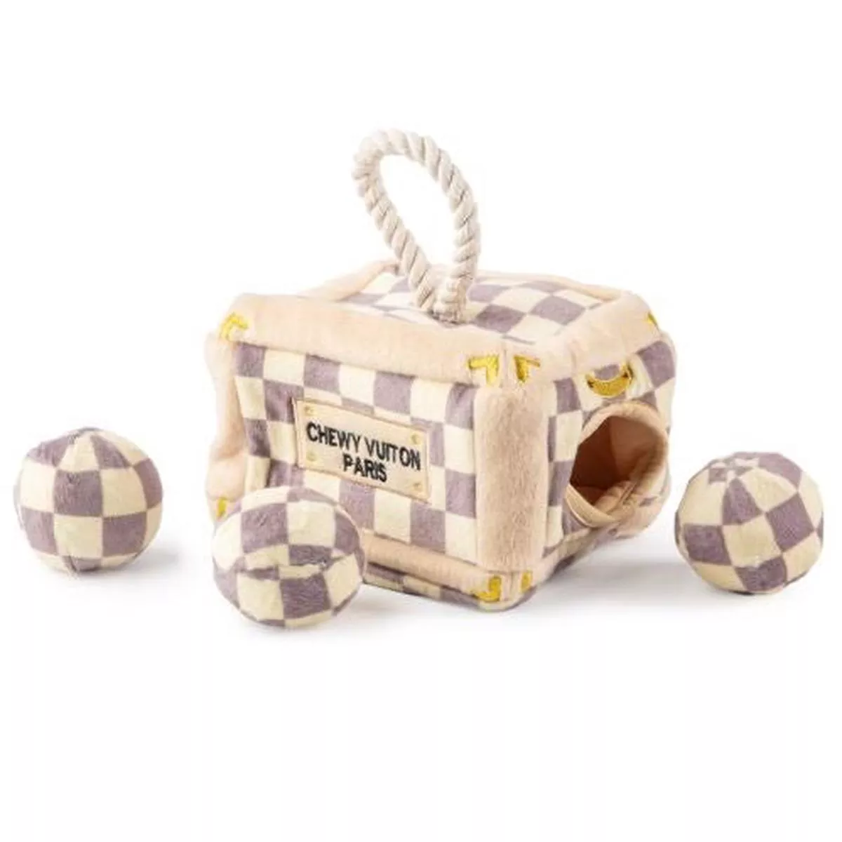 Checker Chewy Vuiton Trunk – Activity House