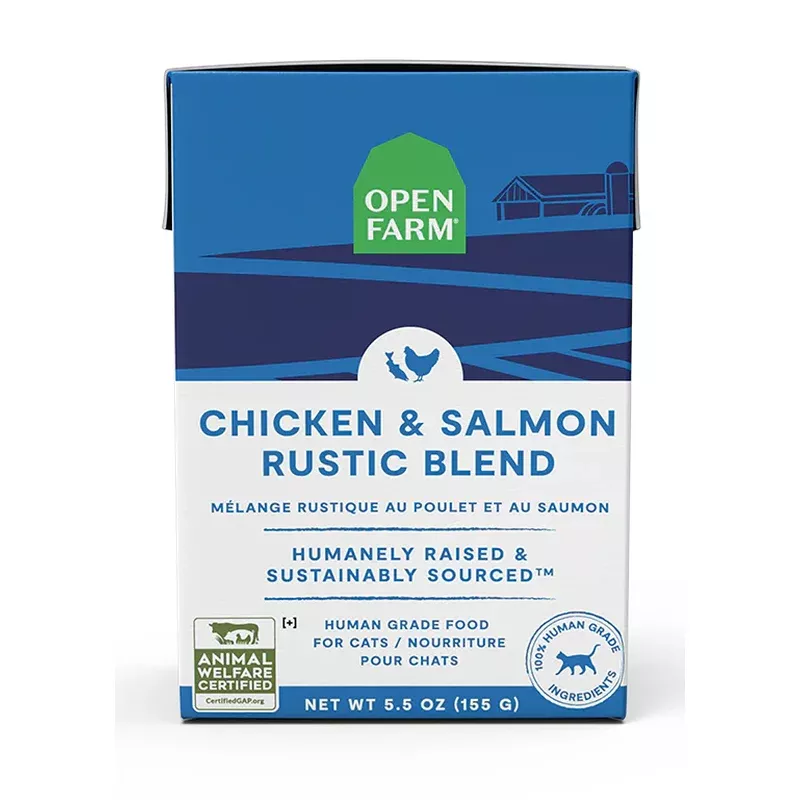 Chicken & Salmon Rustic Blend Wet Cat Food