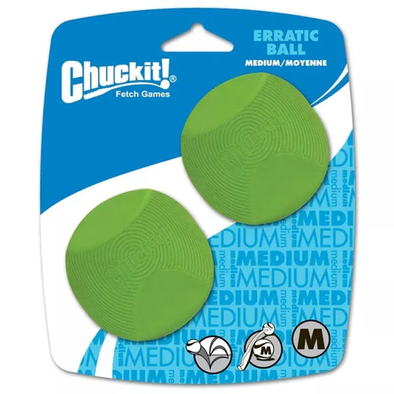 Chuckit! Erratic Ball Medium 2 Pack