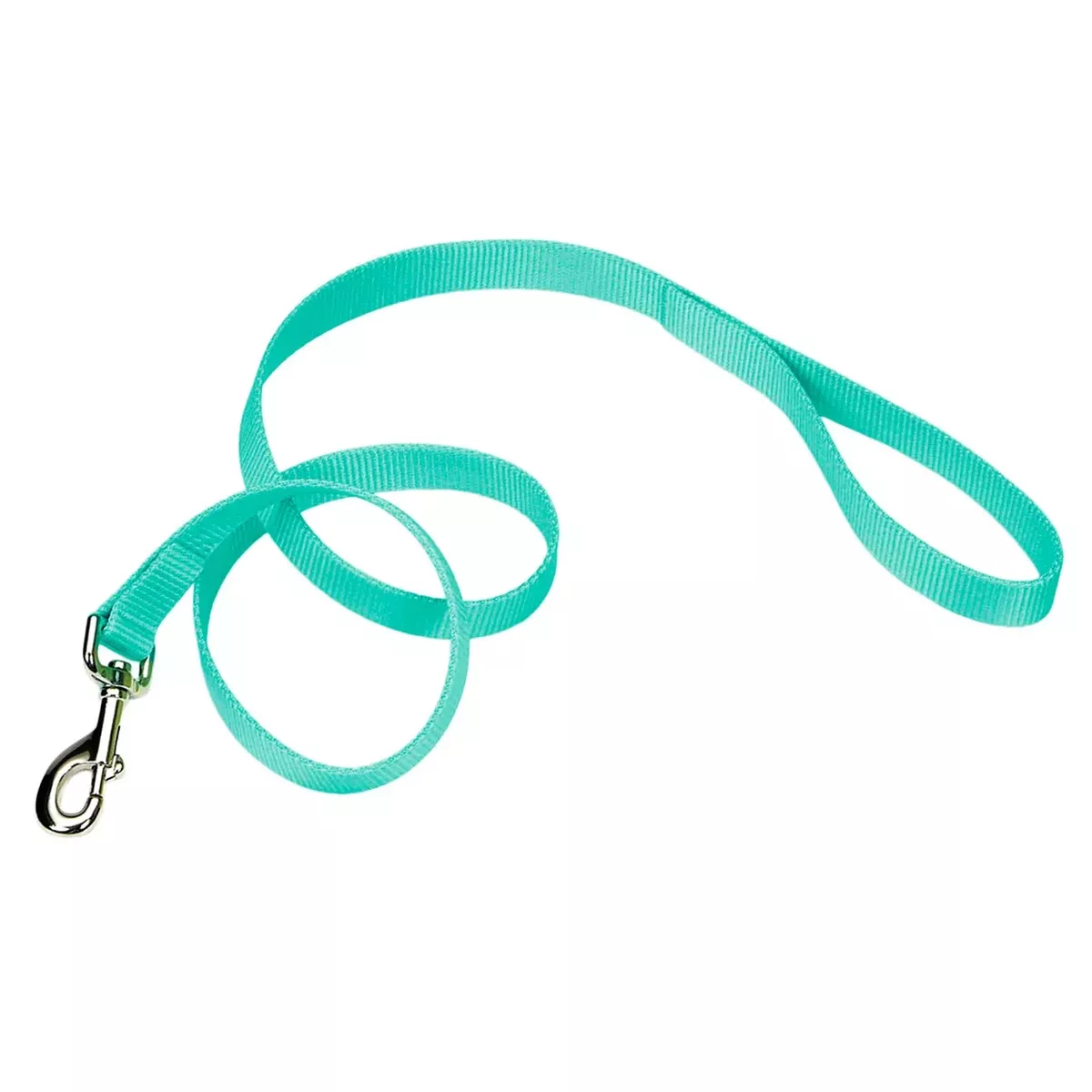 Coastal Single Ply Dog Leash – 4′ – Teal